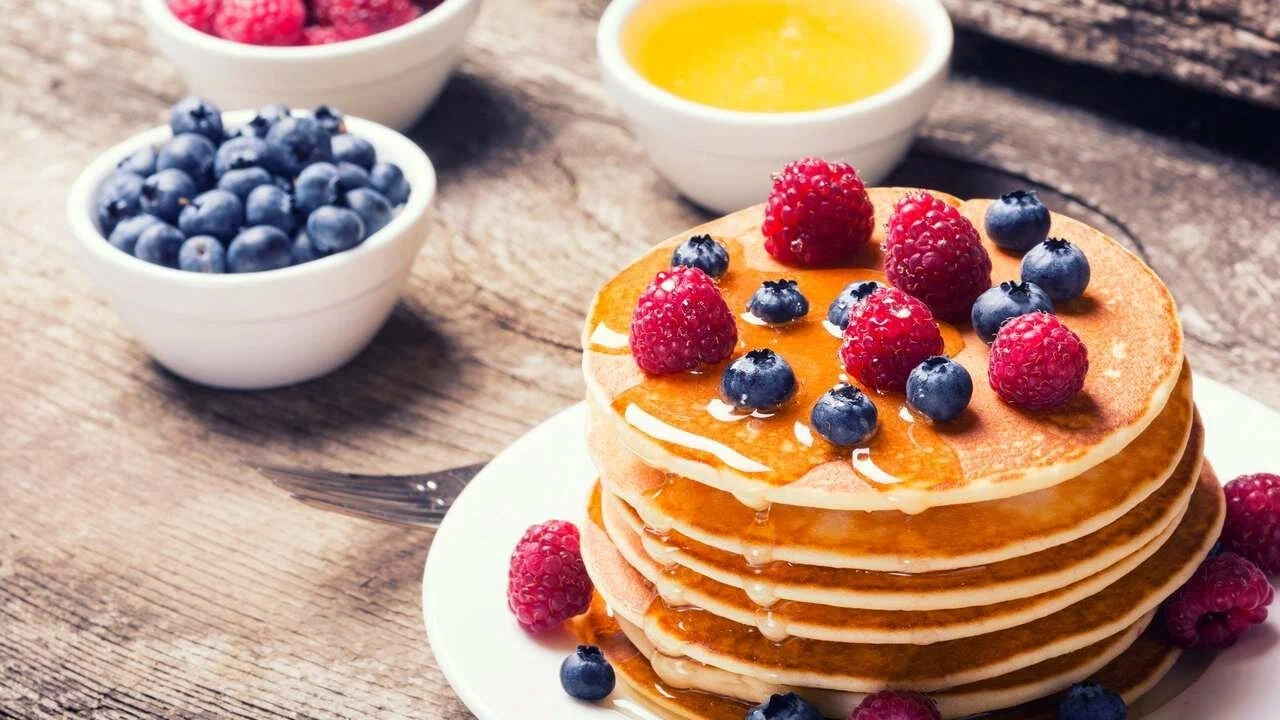 Панкейки — прекрасный вариант для завтрака